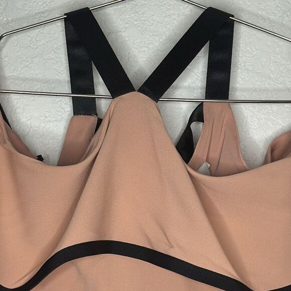 NWT Alexis Malia Off- Shoulder Blush Rose Ruffle Blouse XS Revolve - Picture 4 of 15